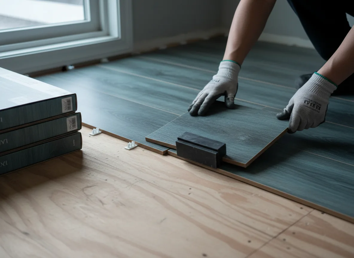 Luxury Vinyl Plank Installation company in Gove, KS